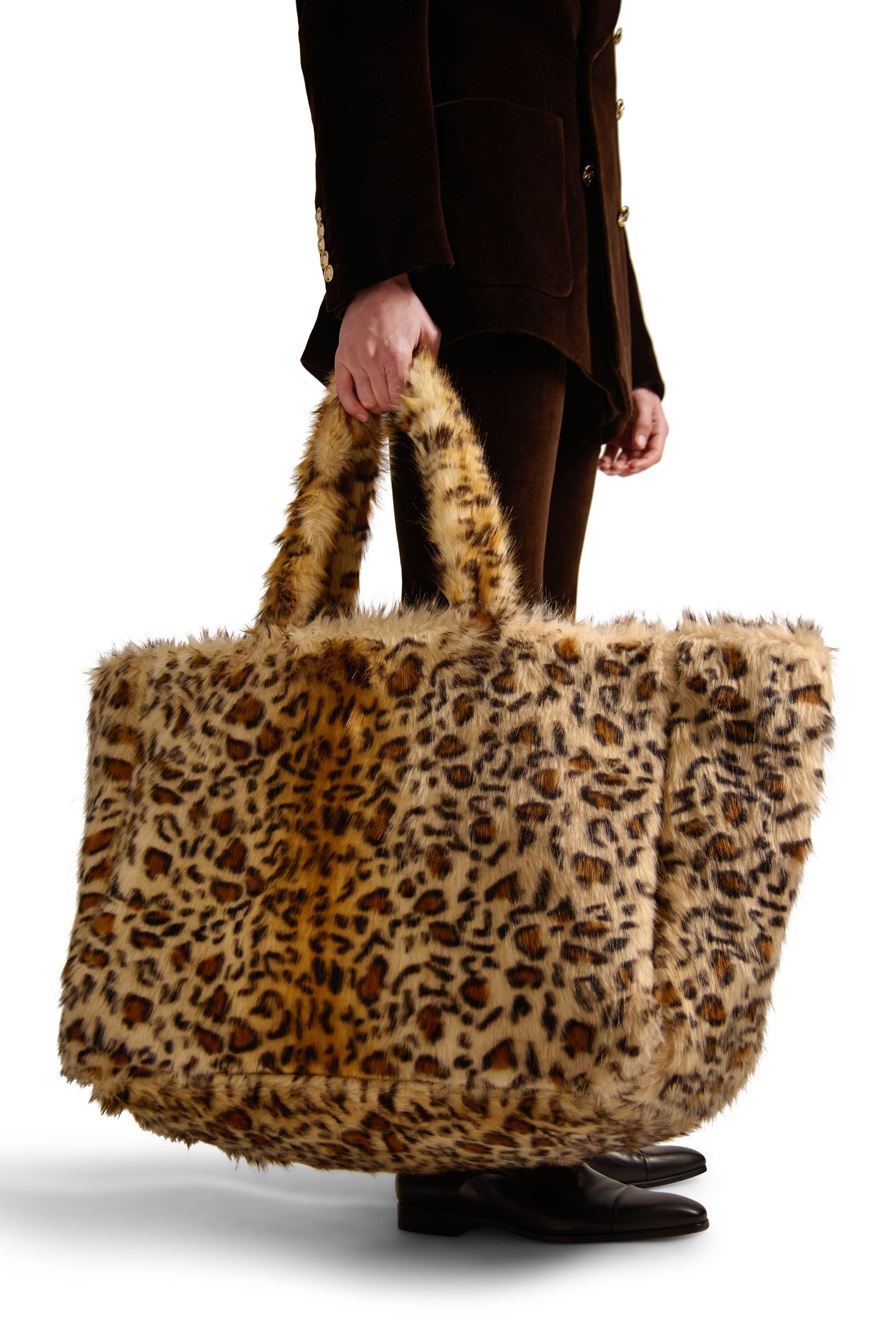 Faux Fur Large Bag