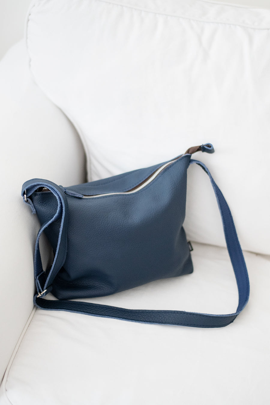 Eco-Friendly Anet L Leather Shoulder Bag – Handmade in Estonia by Trendbag at brixbailey.com