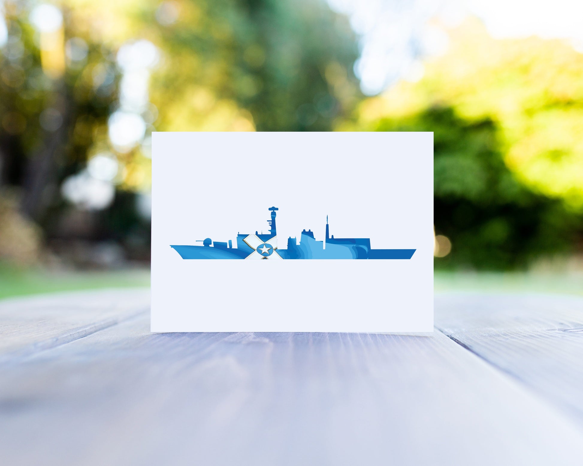 HMS St Albans Greeting Card