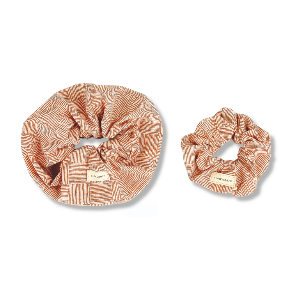 Hair Scrunchie Copper Fields