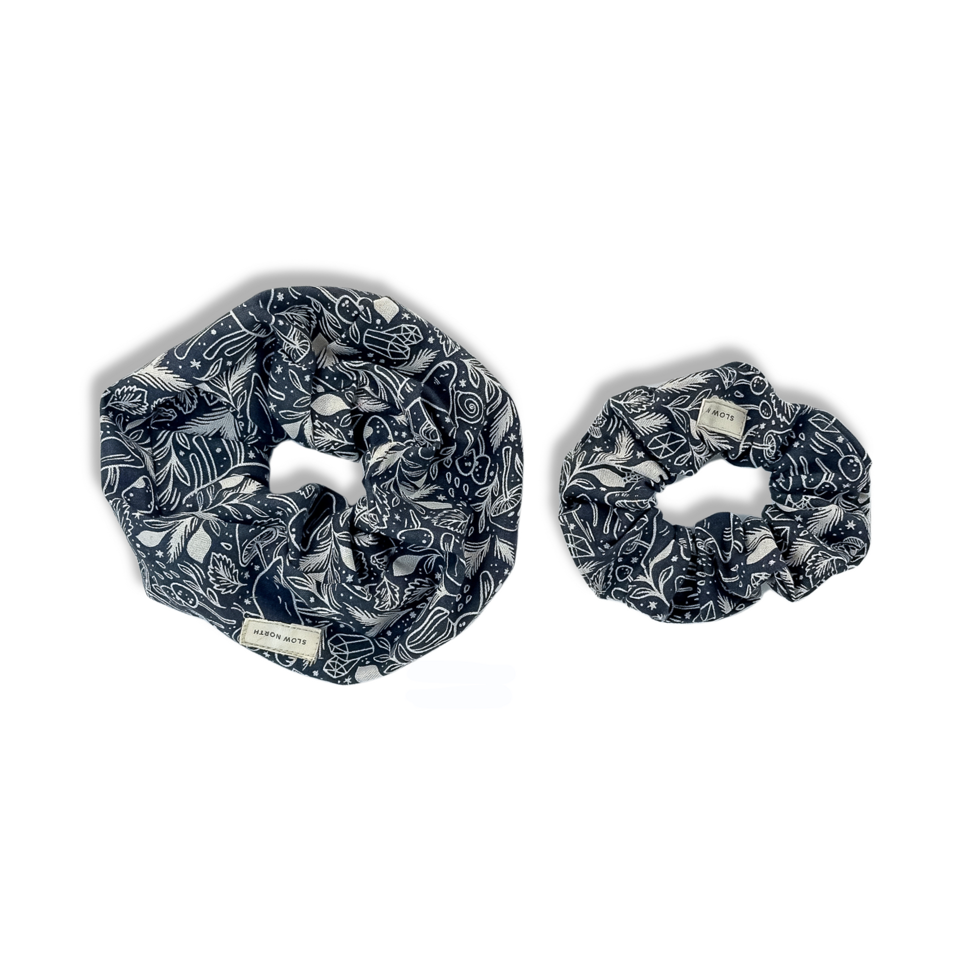 Mystical Mushroom Hair Scrunchie