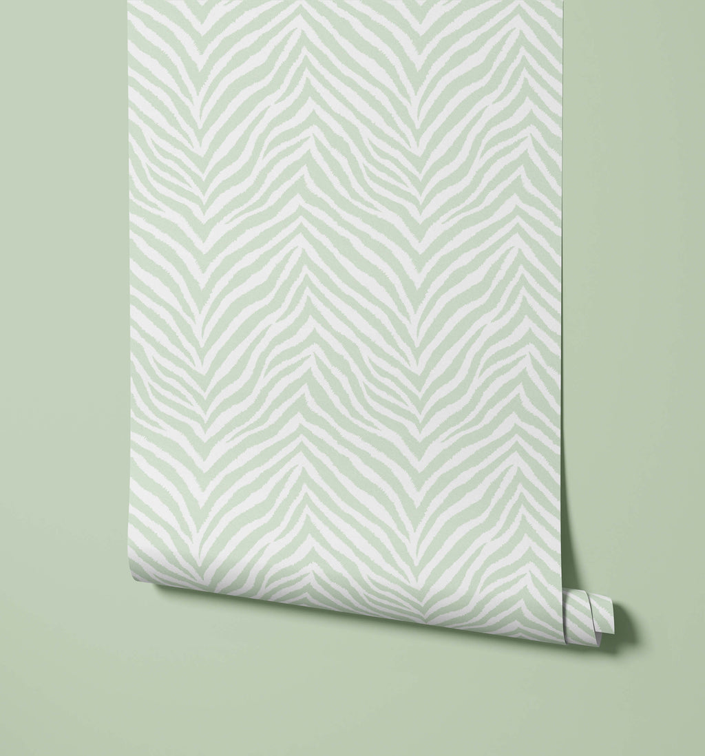 Zebra Print Wallpaper