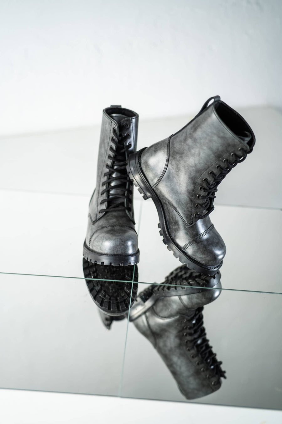 511 Grays Punk-Style Boots – Durable & Stylish Unisex Footwear by Samelin at www.brixbailey.com