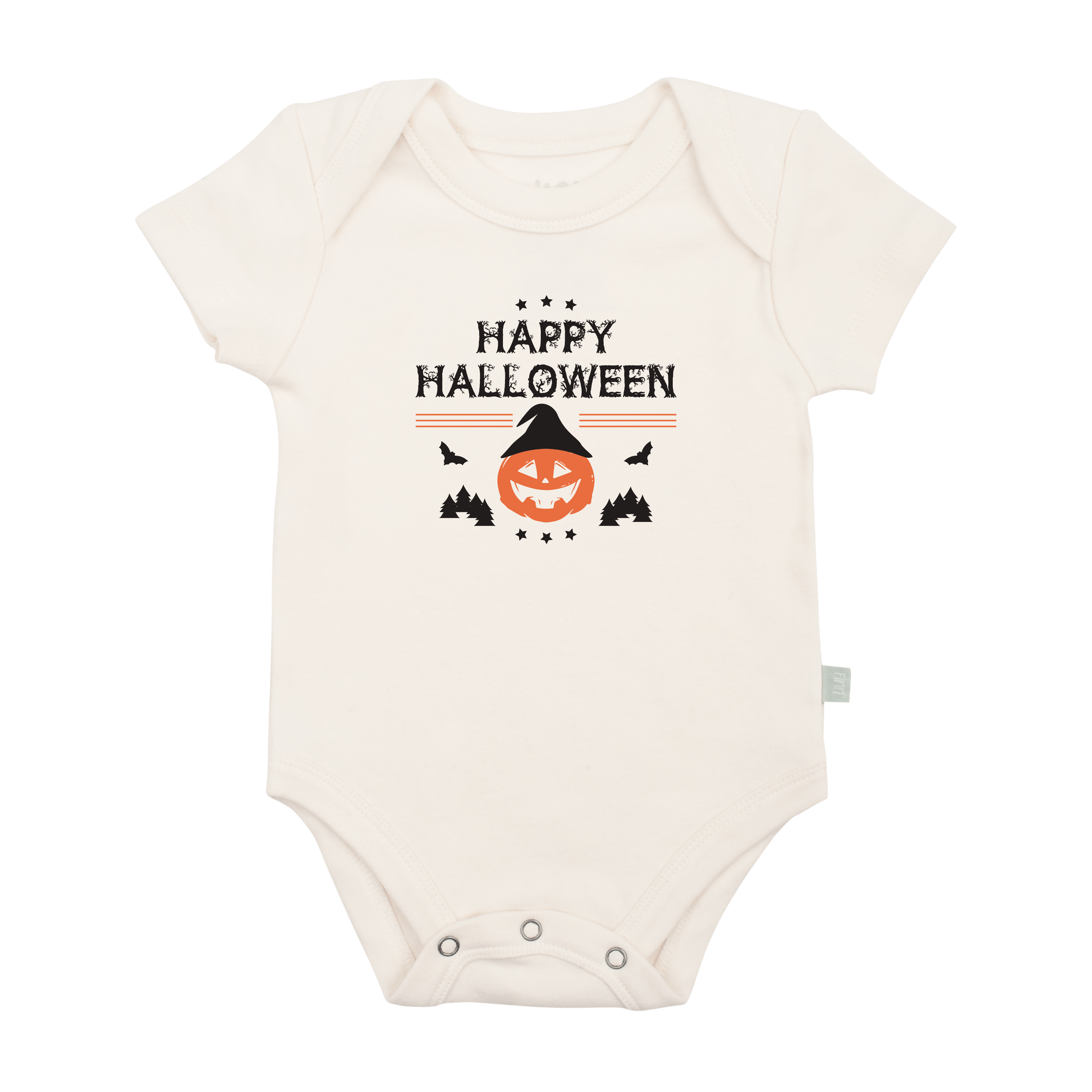 Halloween Pumpkin Graphic Bodysuit for Baby