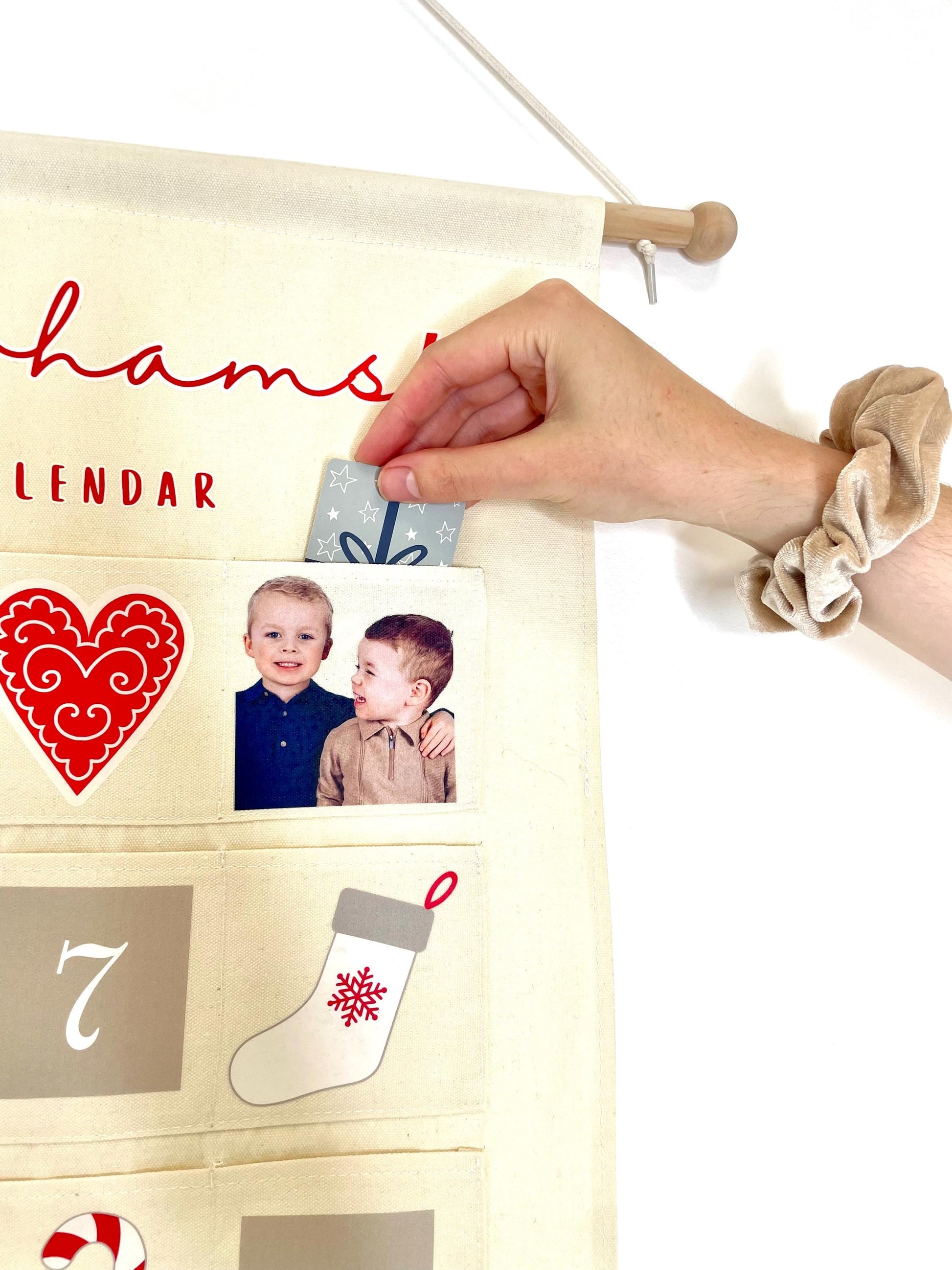 Personalised Family Advent Calendar with Your Photos