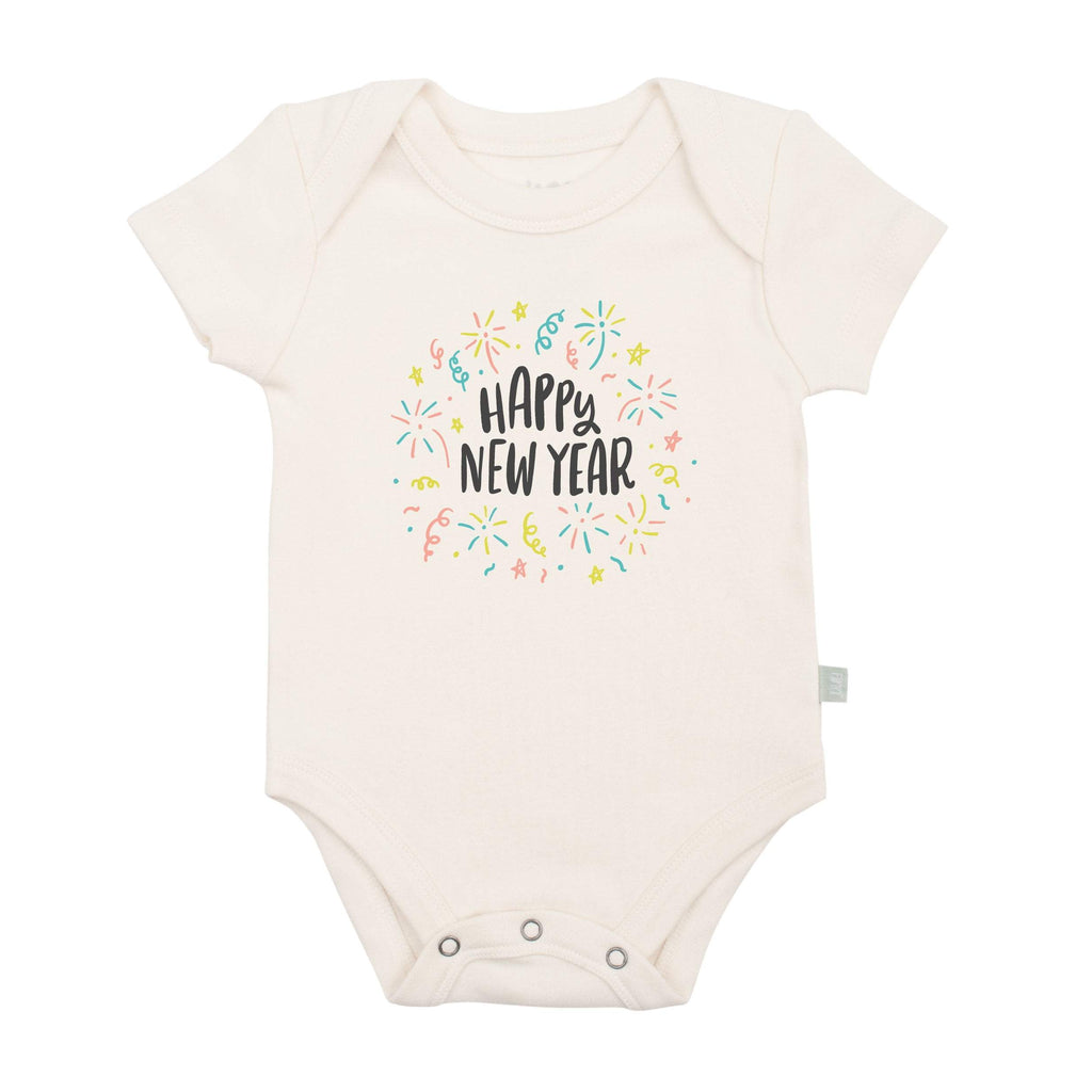 Graphic Bodysuit Happy New Year