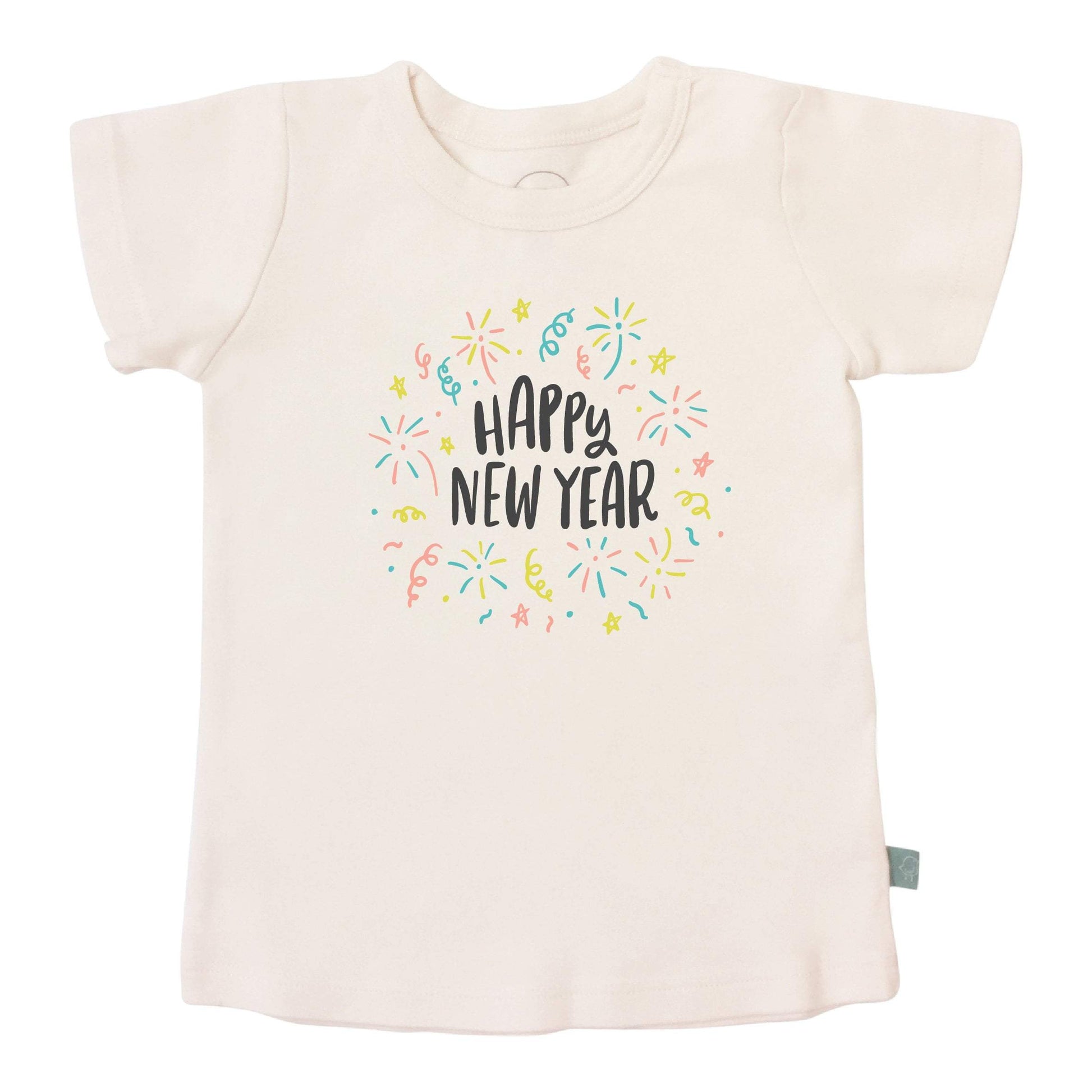 Happy New Year Graphic Tee for Toddlers