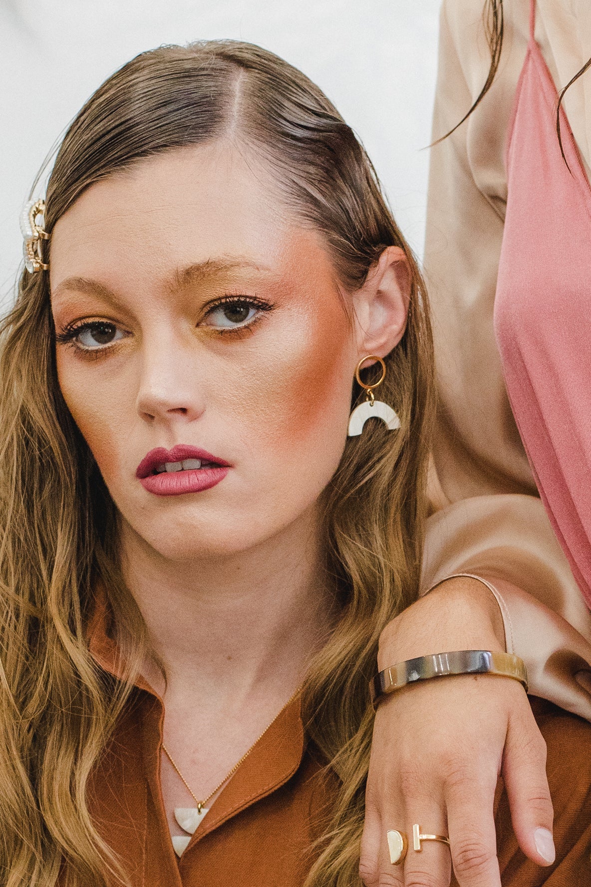 Minimalist Buffalo Horn Bangle Bracelet