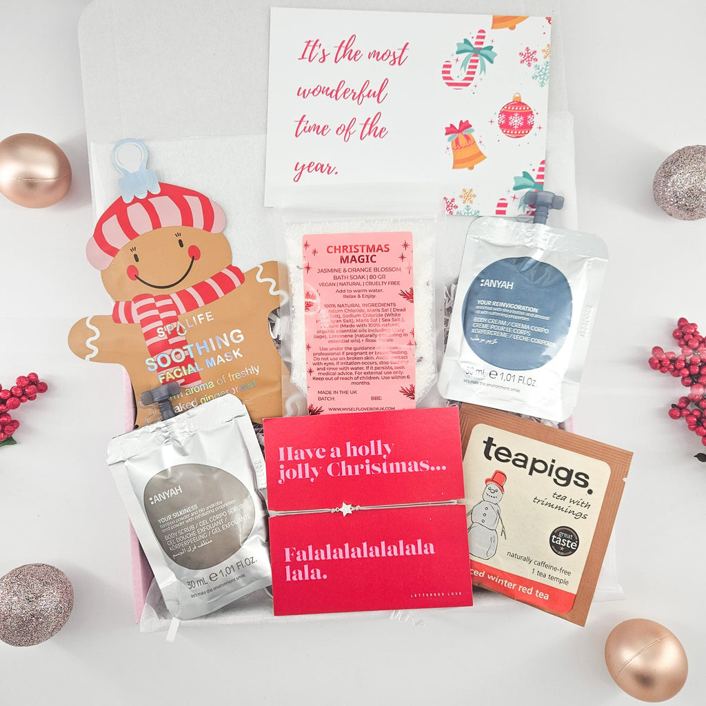 Holly Jolly Christmas Mini Letterbox Gift