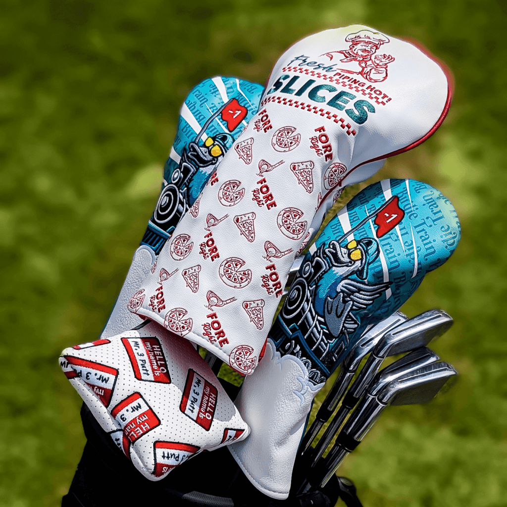 Mallet Putter Headcover Mr 3 Putt