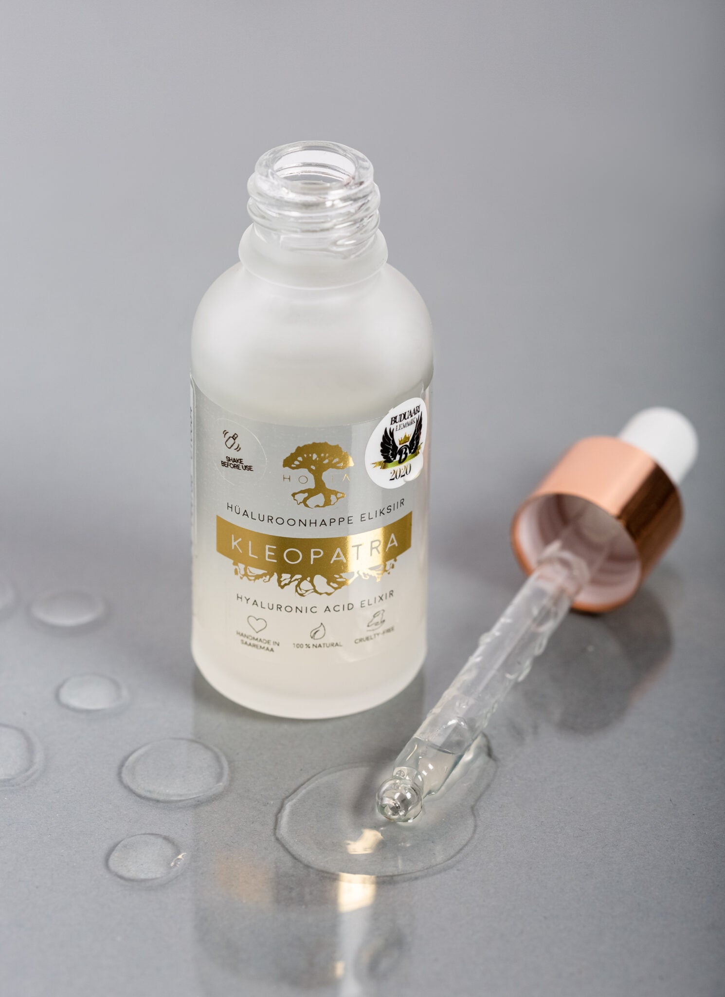 Achieve Radiant Skin with Kleopatra Anti-Ageing Elixir - Best in 2023 UK Global Makeup Awards by HOIA at www.brixbailey.com