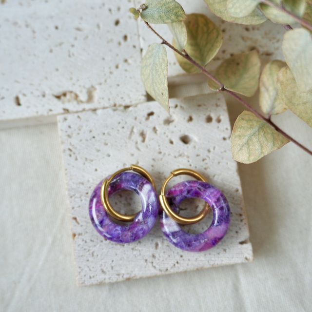 Equinox Huggie Hoops