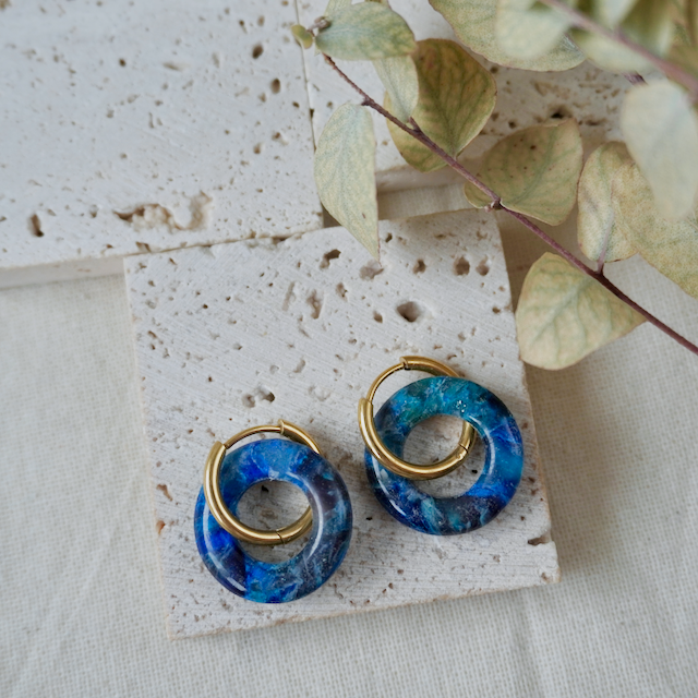 Equinox Huggie Hoops