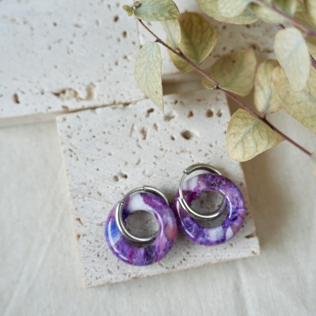 Equinox Huggie Hoops