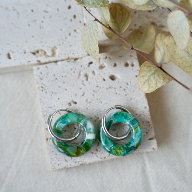 Equinox Huggie Hoops