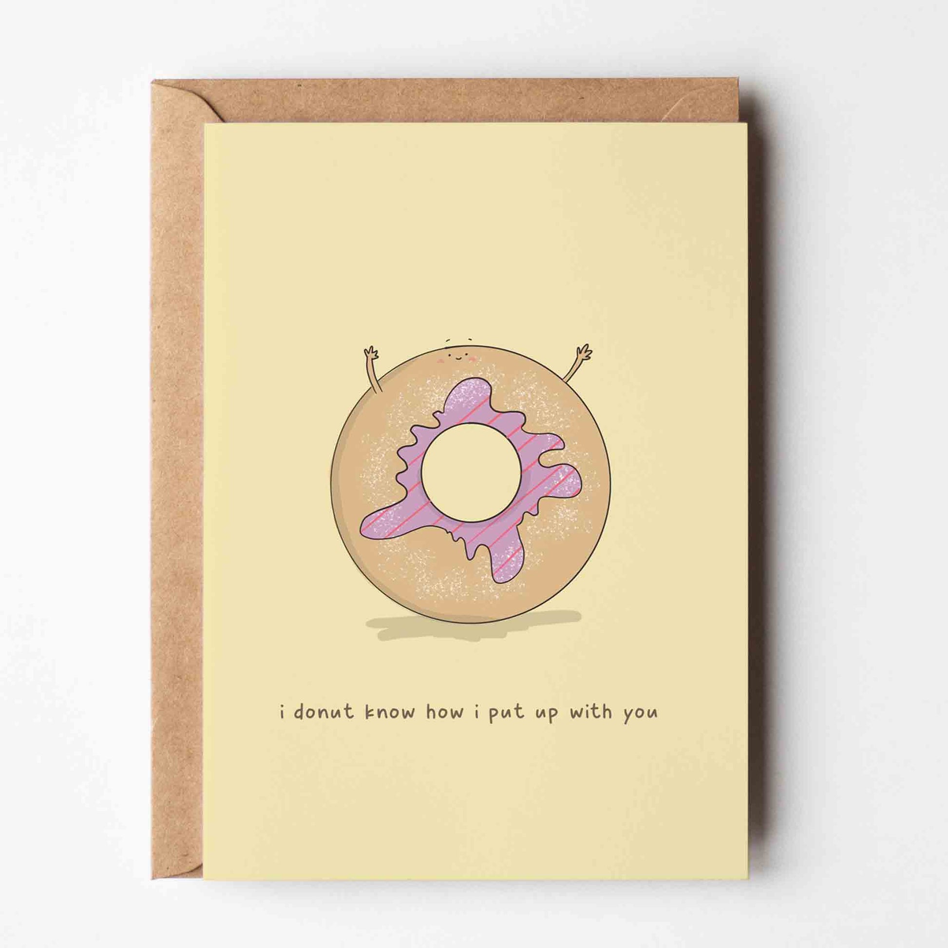I Donut Know – Funny Love Card