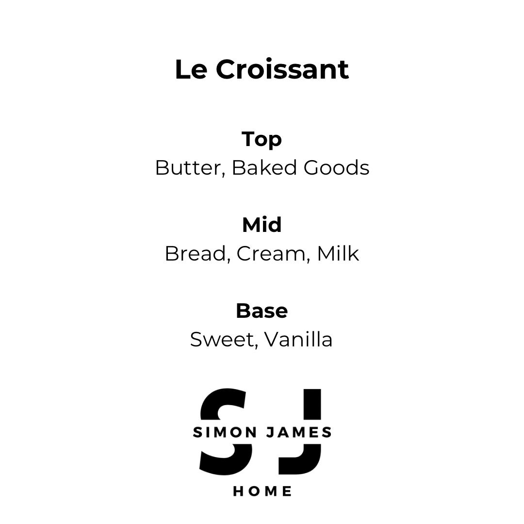 Le Croissant Handmade Soy Wax Candle - The Ultimate Croissant Candle