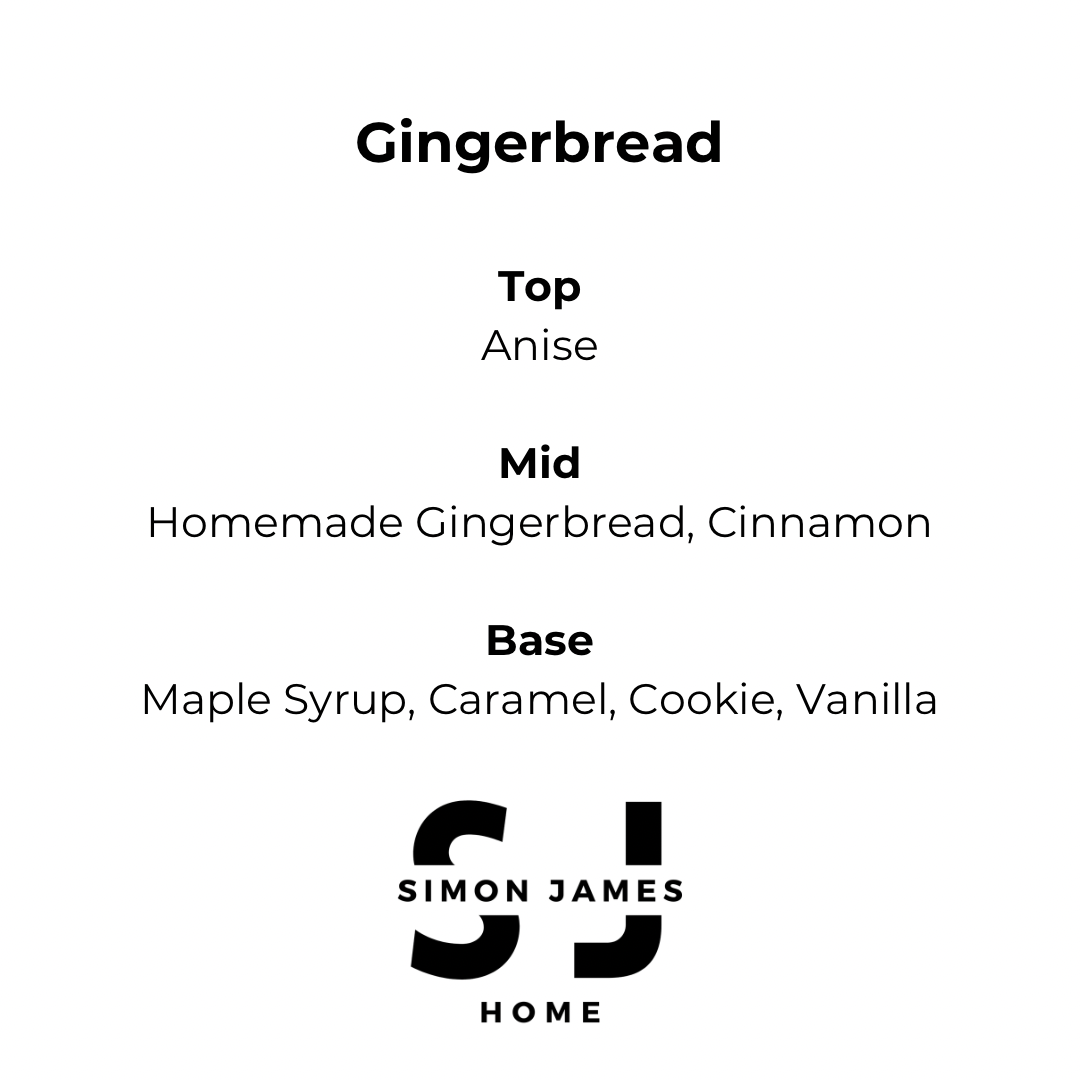 Gingerbread Handmade Soy Wax Candle