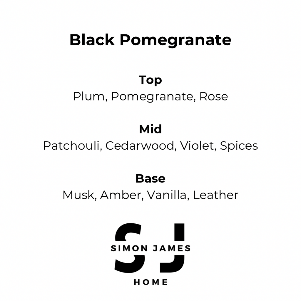 Black Pomegranate Reed Diffuser