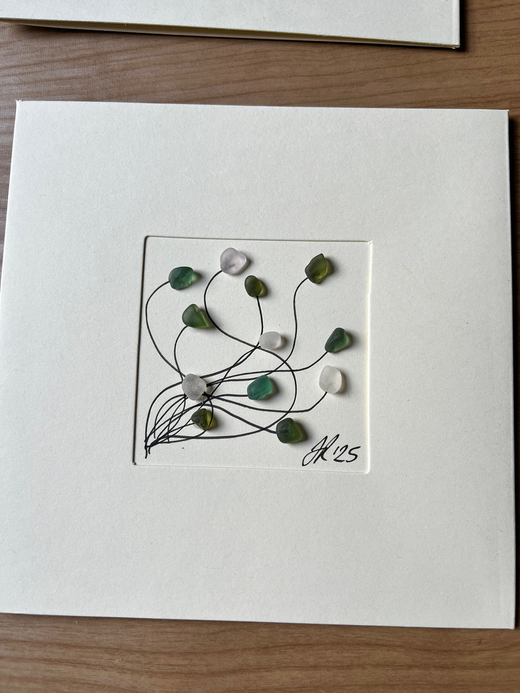 Abstract Colours Blank Card