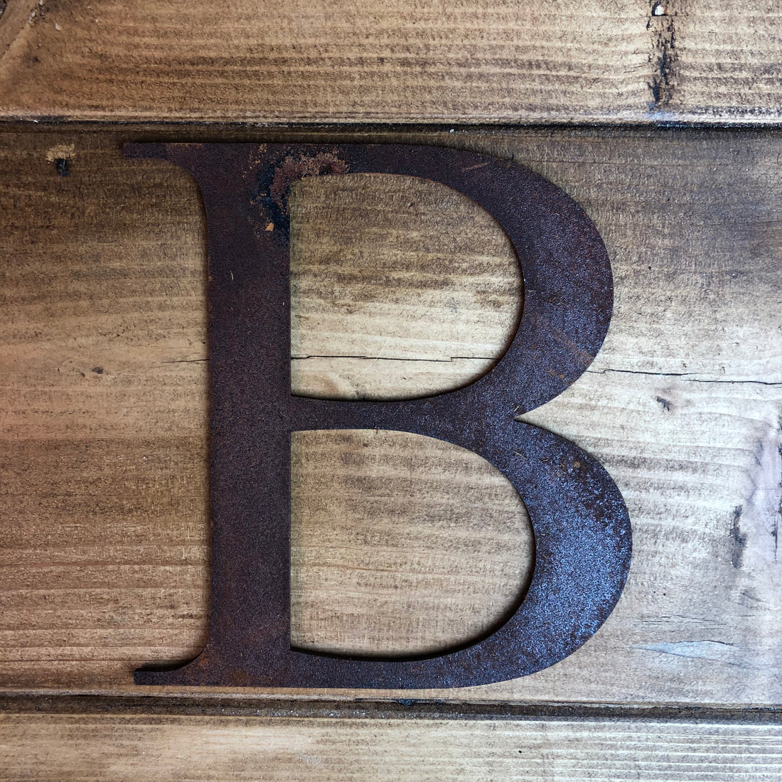 Classic Rusty Metal Letters 5" And 12" A-Z 0-9 Rustic Signs For The Home And Garden