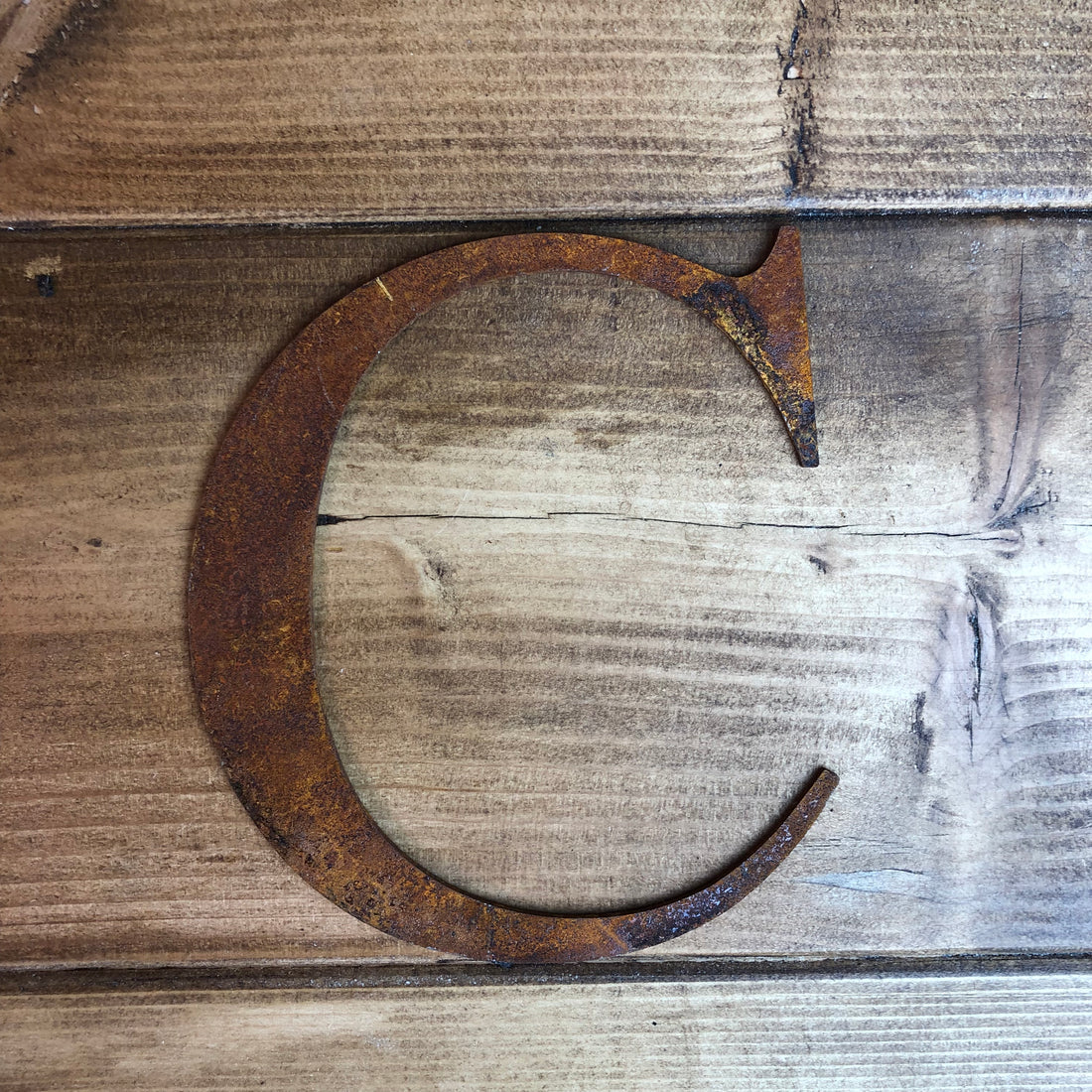 Classic Rusty Metal Letters 5" And 12" A-Z 0-9 Rustic Signs For The Home And Garden