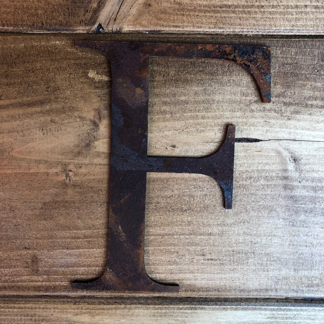 Classic Rusty Metal Letters 5" And 12" A-Z 0-9 Rustic Signs For The Home And Garden