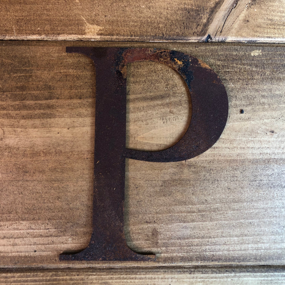 Classic Rusty Metal Letters 5" And 12" A-Z 0-9 Rustic Signs For The Home And Garden