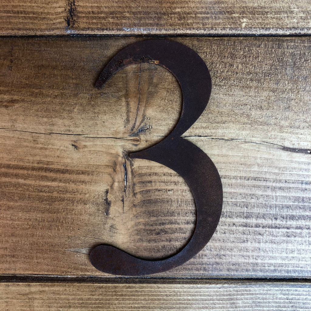 Classic Rusty Metal Letters 5" And 12" A-Z 0-9 Rustic Signs For The Home And Garden