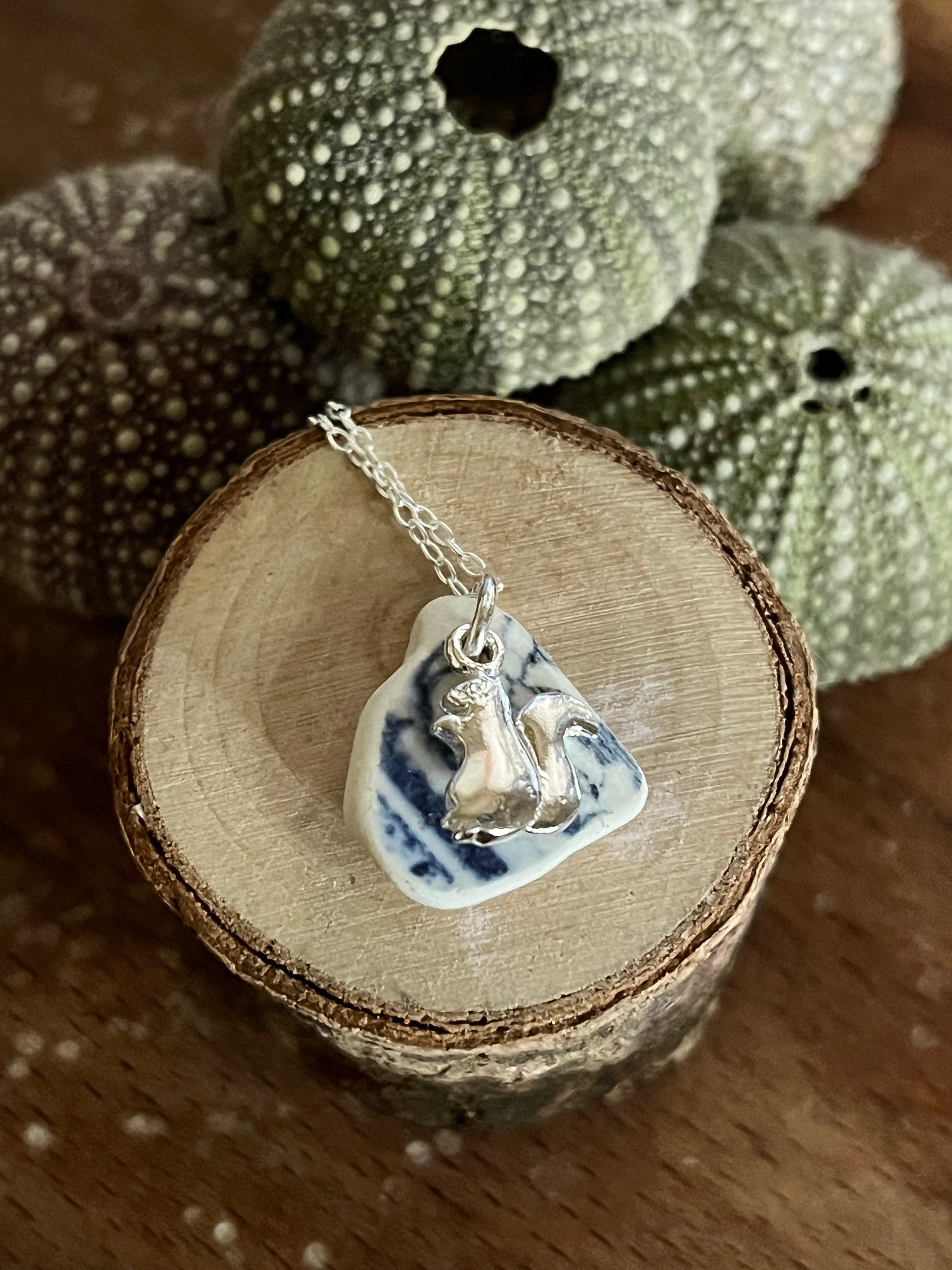 Squirrel Pendant 925