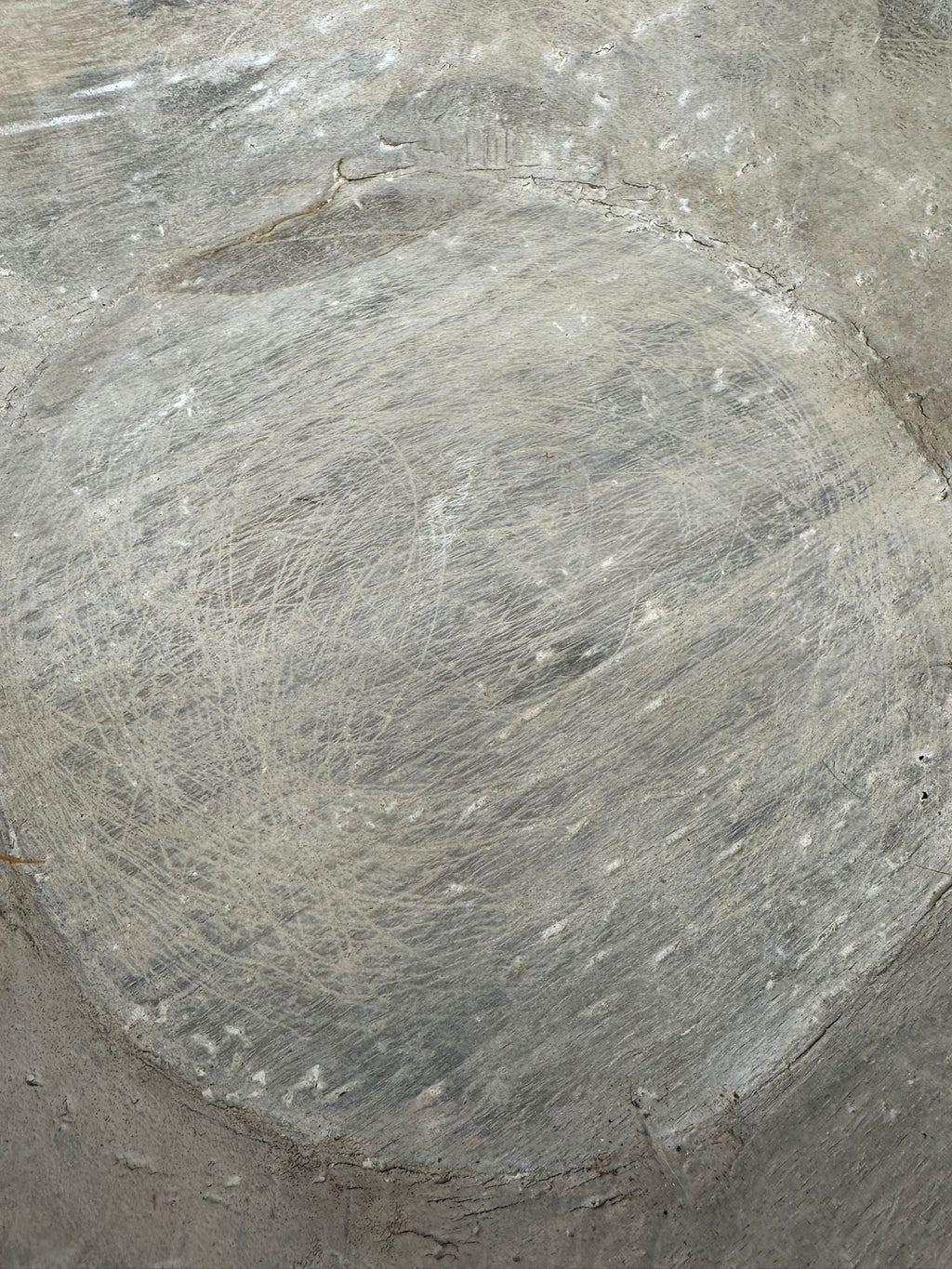 Vintage Bleached Wooden Serving Bowl / Fruit Bread Antipasti Cheese Board Tray