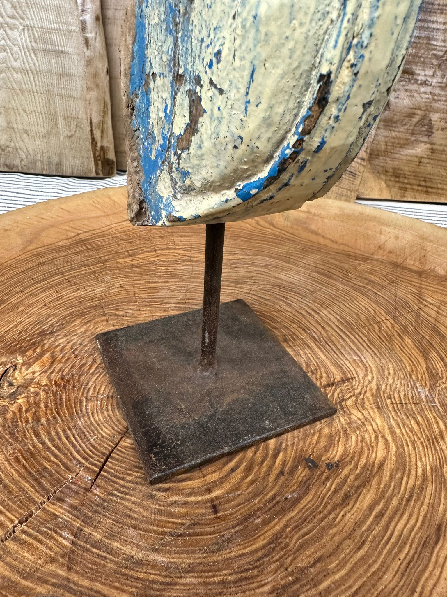 Vintage Handmade Carved Horse Head Ornament / Indian Wooden Horse Head  A