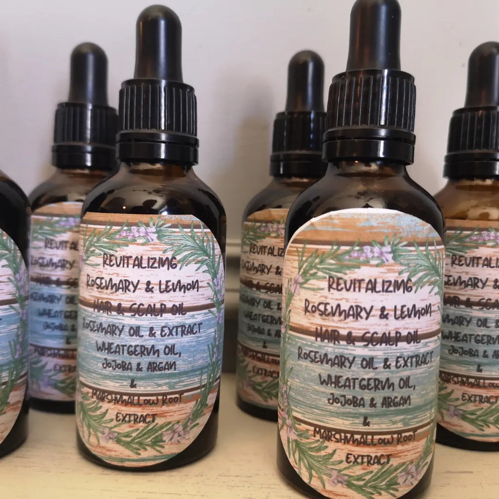 Revitalising Rosemary Lemon Hair & Scalp oil