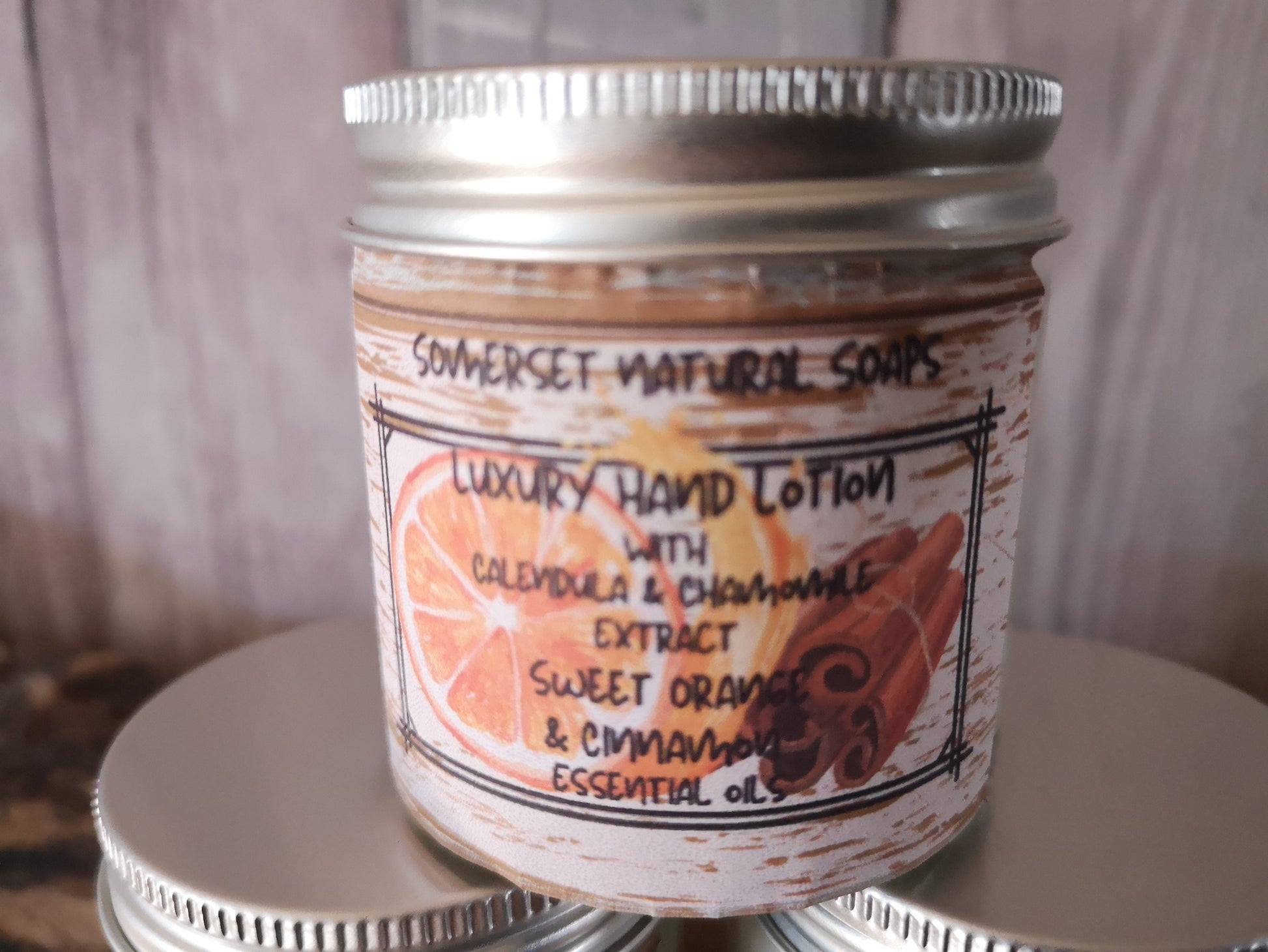 Sweet Orange & Cinnamon Luxury Hand Lotion