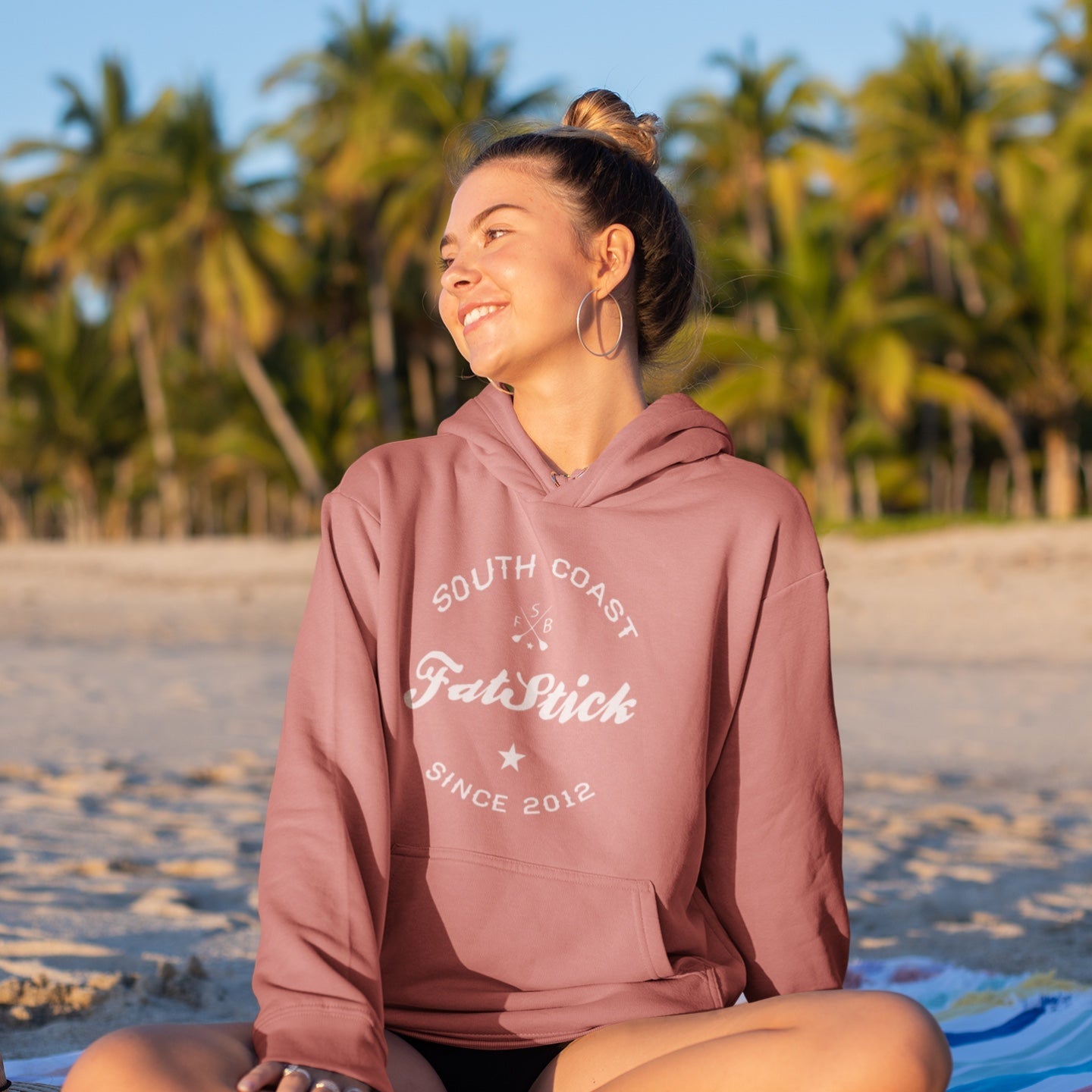 South Coast Unisex Hoodie in Organic Cotton