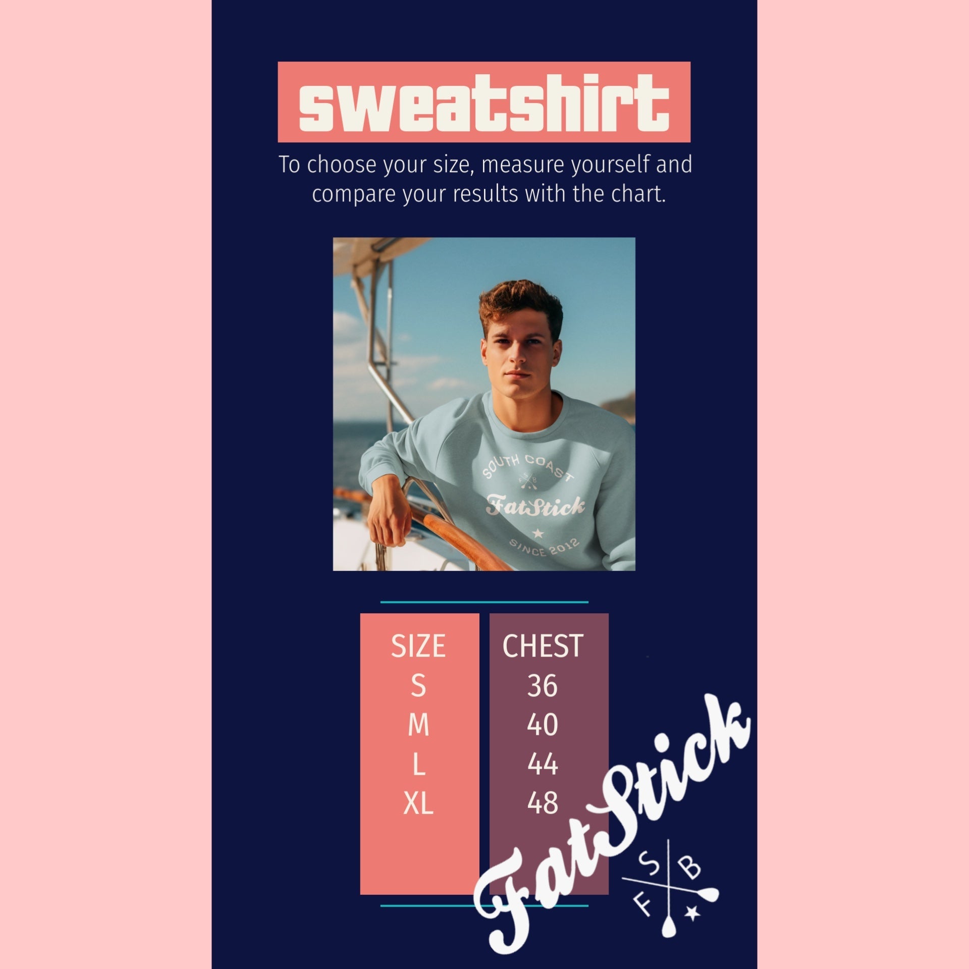 South Coast Lifestyle Sweater Unisex Cotton