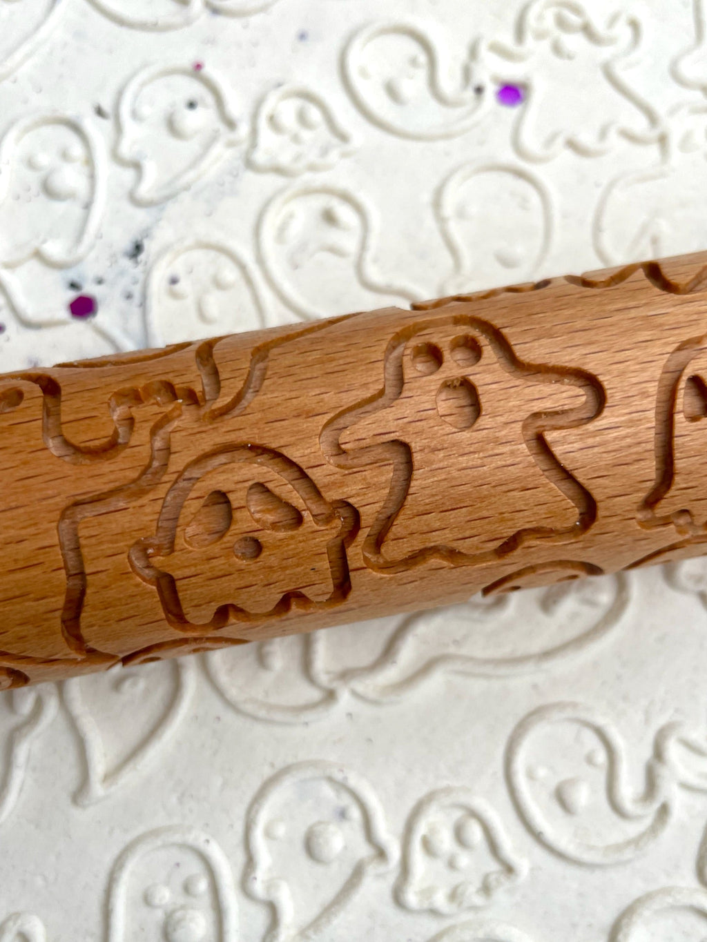 Ghostly Ghosts Rolling Pin