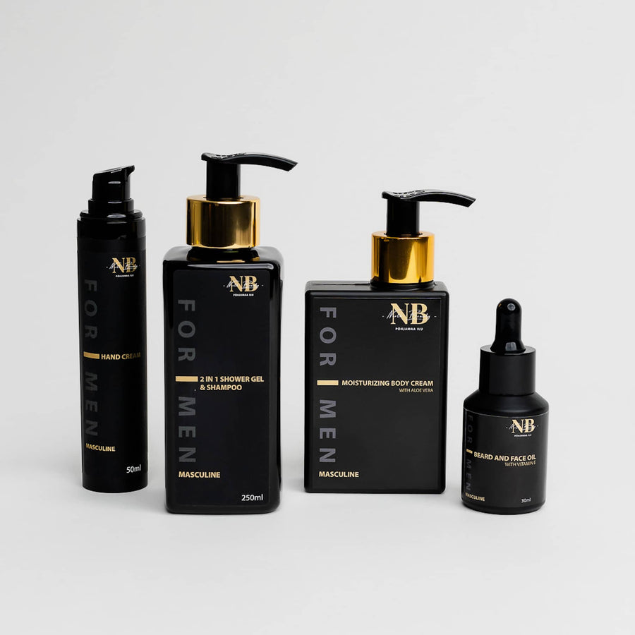 Luxurious Beard & Face Oil – Argan, Jojoba, Almond by North Beauty at www.brixbailey.com