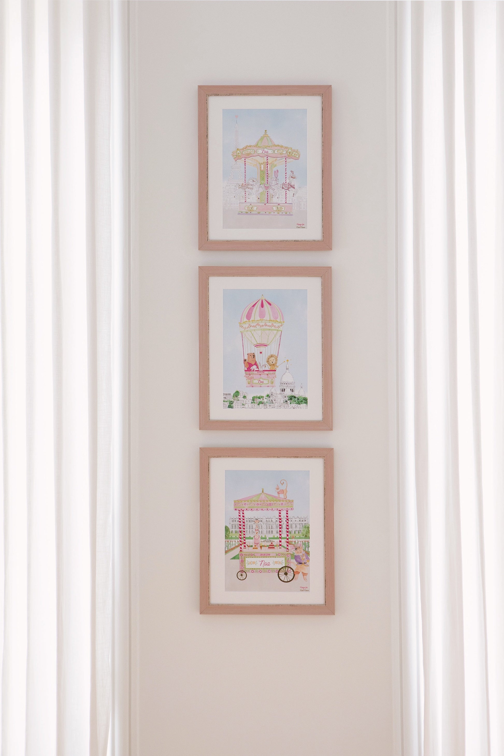 Personalised Animal Ice-Cream Stand in The Palace of Versailles for Girls