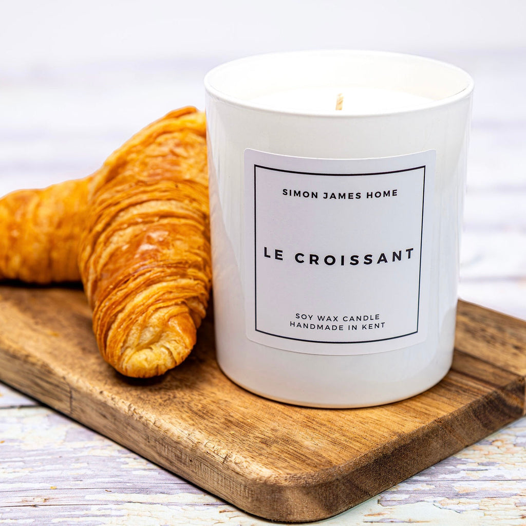 Le Croissant Handmade Soy Wax Candle - The Ultimate Croissant Candle