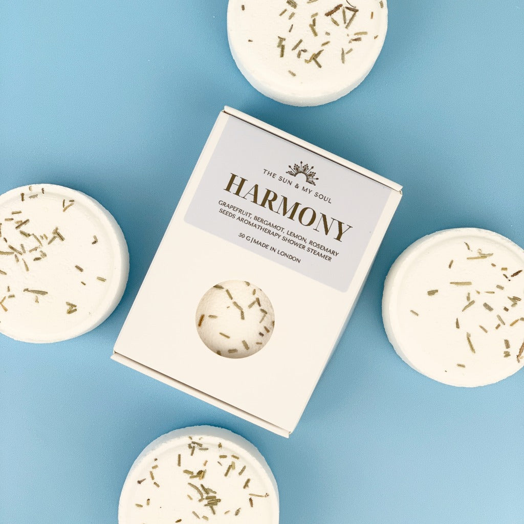 Aromatherapy Shower Steamer with Grapefruit, Bergamot and Rosemary