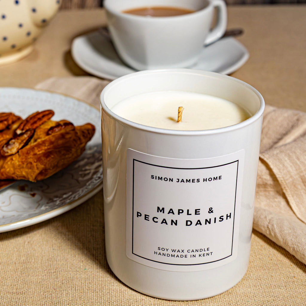 Maple & Pecan Danish Handmade Soy Wax Candle