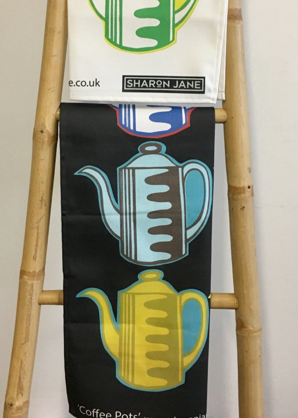 Vintage Coffee Pots Tea Towel