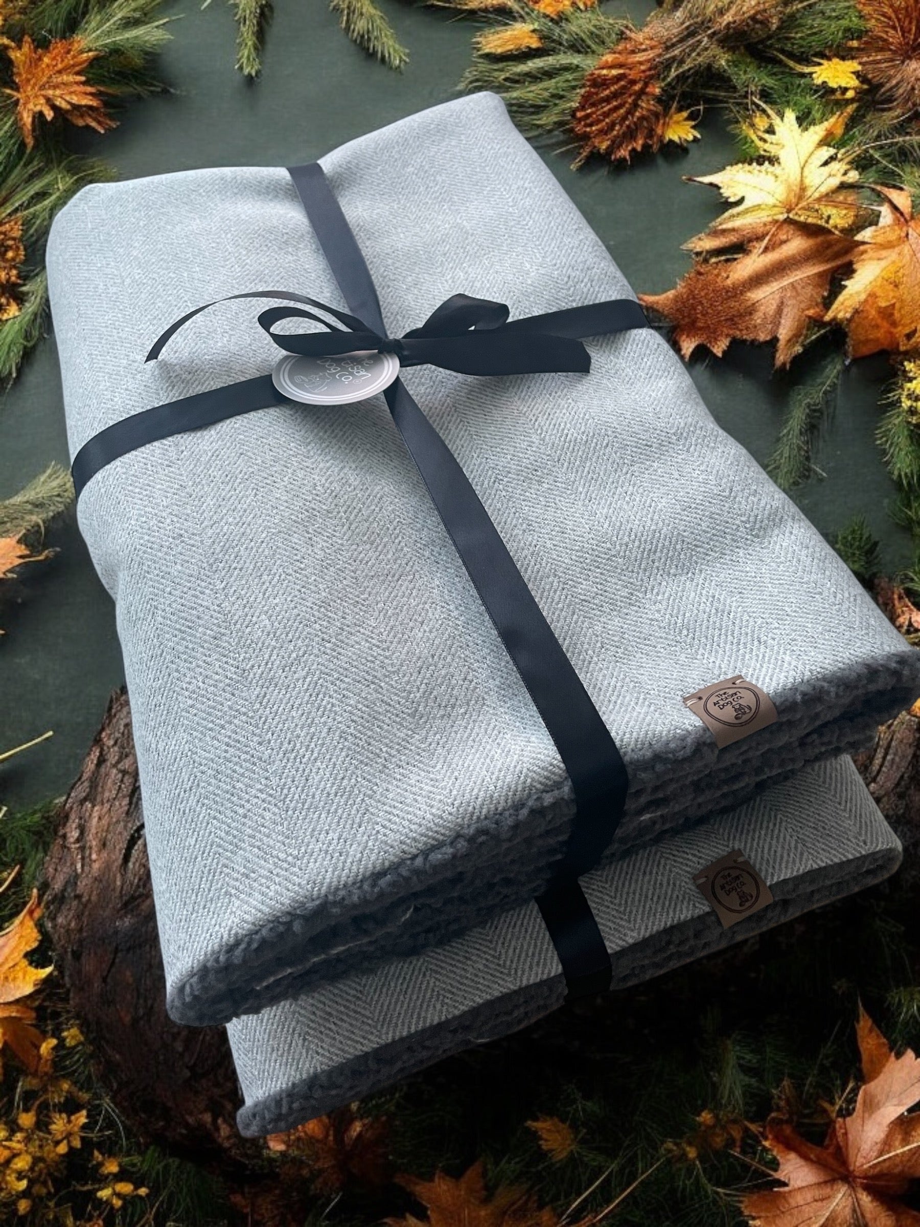 Handcrafted Pet Blanket Throw and Sofa Protector in Herringbone