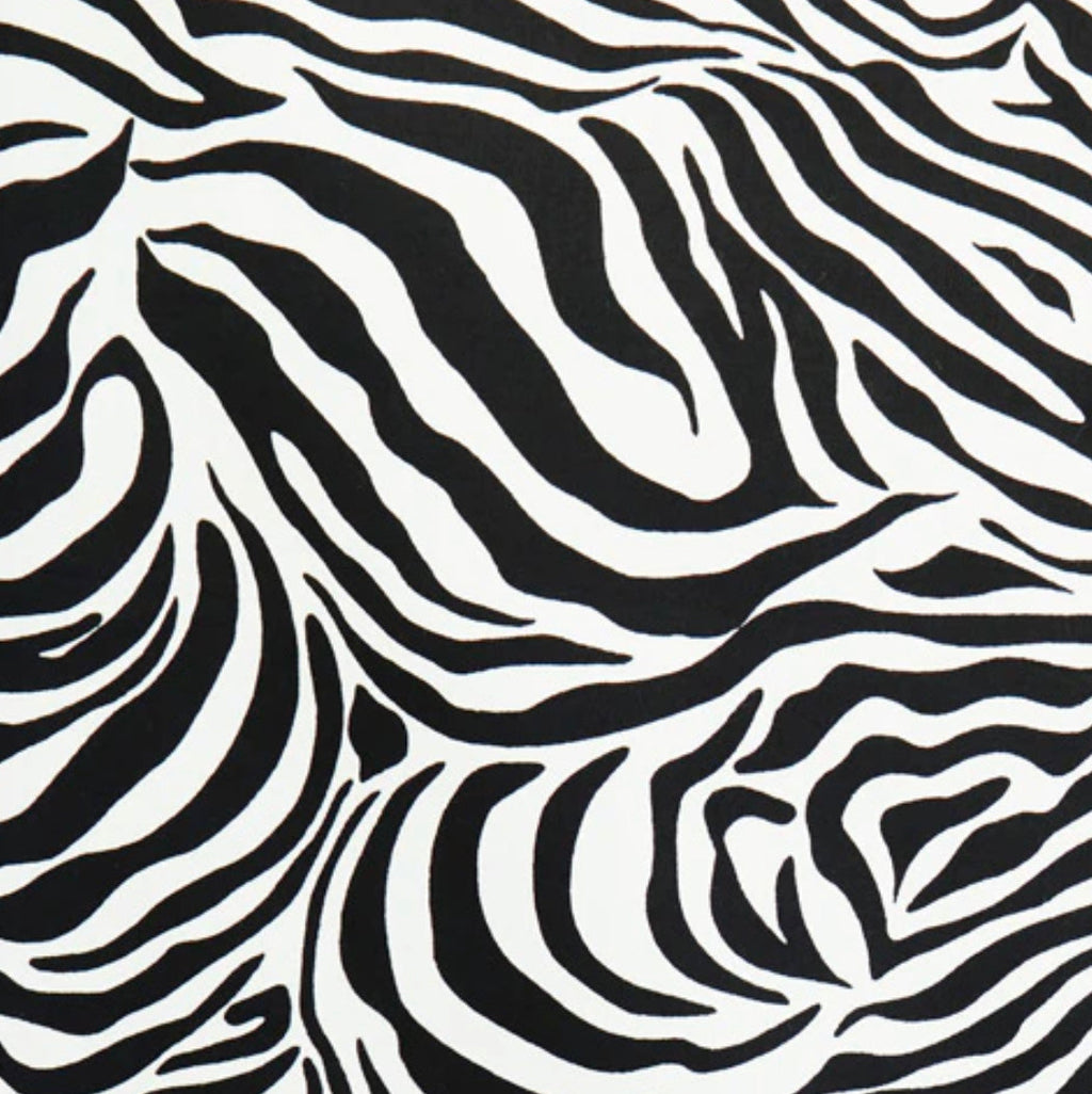 Mustard velvet drum lampshade/ ceiling light shade with zebra print cotton interior