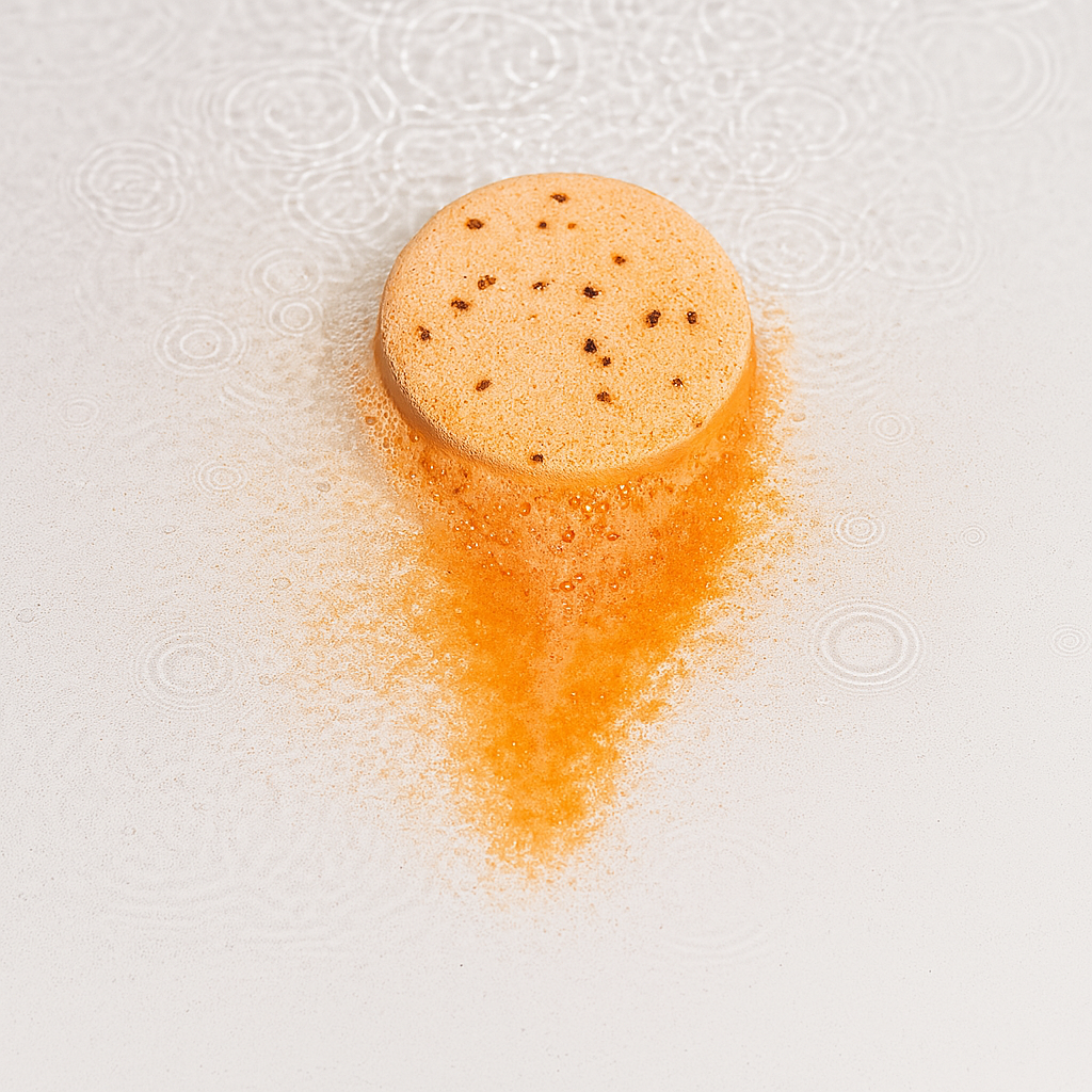 Awaken Aromatherapy Shower Steamer with Peppermint, Frankincense, Lemon and Cranberry Seeds