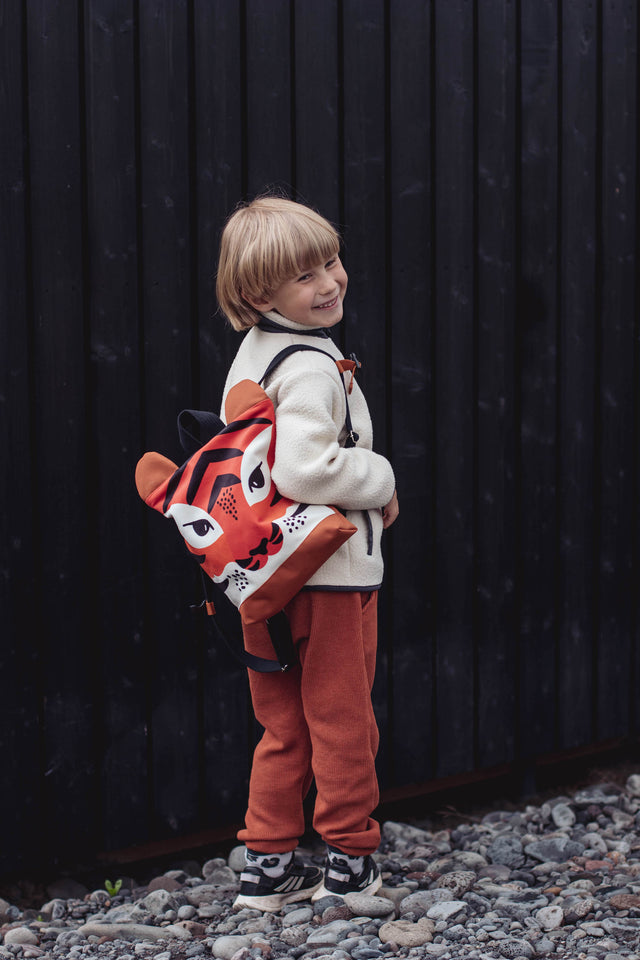 TIGER Mini Backpack for Kids – Comfortable & Stylish Outdoor Gear by Muni at brixbailey.com