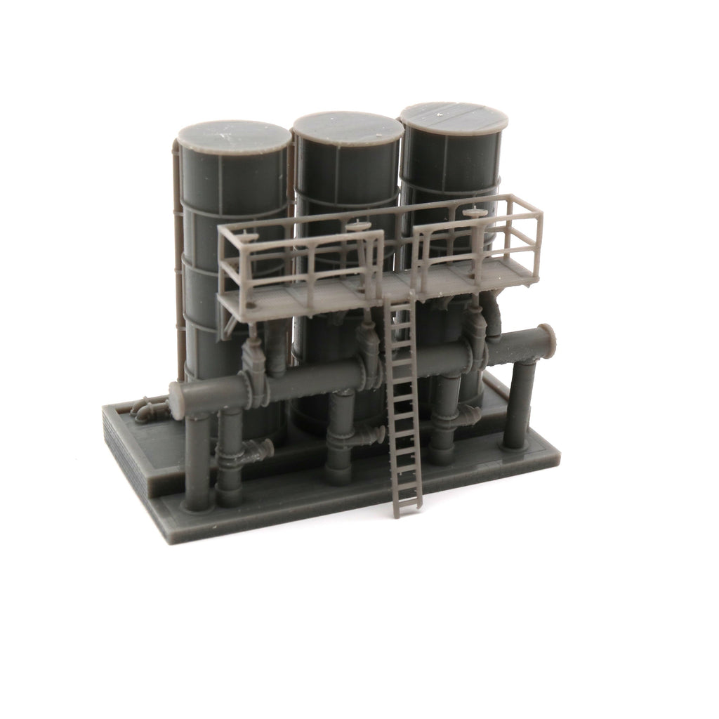 OO HO Scale Coal Gas Works Condenser Model Kit