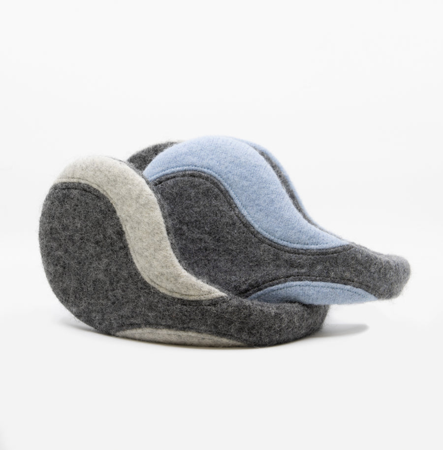 Warm & Cozy 100% Wool Earmuffs with Lightweight 3D Frame by HERTTA at brixbailey.com