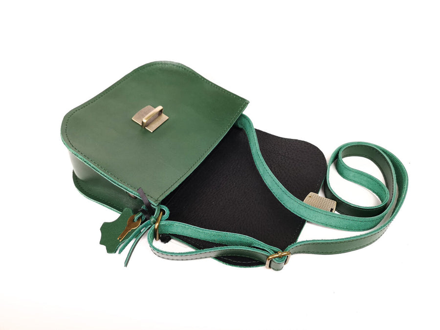 Zelma Kraft Classic Cut Saddle Bag – Chic & Timeless by Zelma Kraft at brixbailey.com